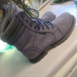 Caterpillar Men's Gray Waterproof Boots